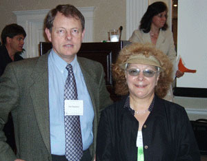 Maryam Torbati with Dr. Jim Cummings