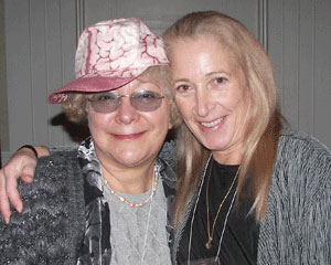 Maryam Torbati with Judy Willis
